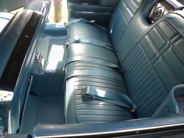1963 Blue Chevrolet Impala Convertible