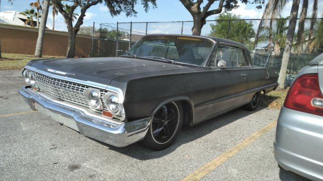 1963 Black Chevrolet Impala Coupe