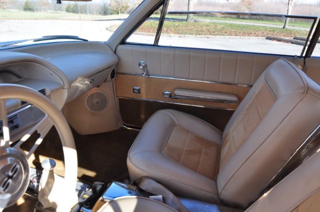 1963 Orange Chevrolet Impala Coupe