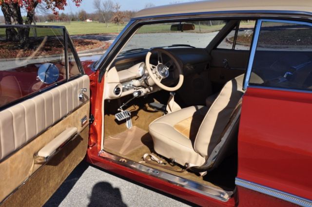 1963 Orange Chevrolet Impala Coupe
