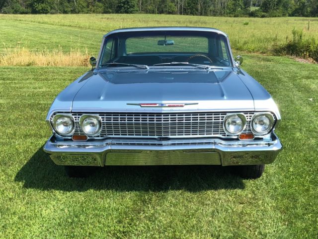 1963 Blue Chevrolet Impala Coupe