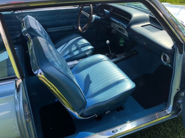 1963 Blue Chevrolet Impala Coupe