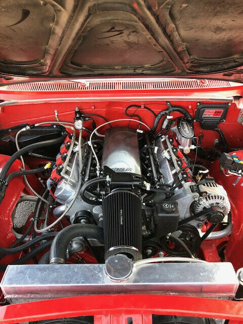 1963 Red Chevrolet Impala Coupe
