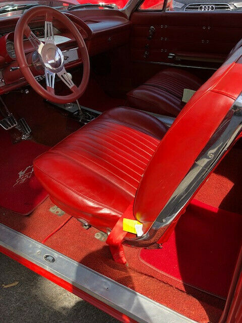 1963 Red Chevrolet Impala Coupe