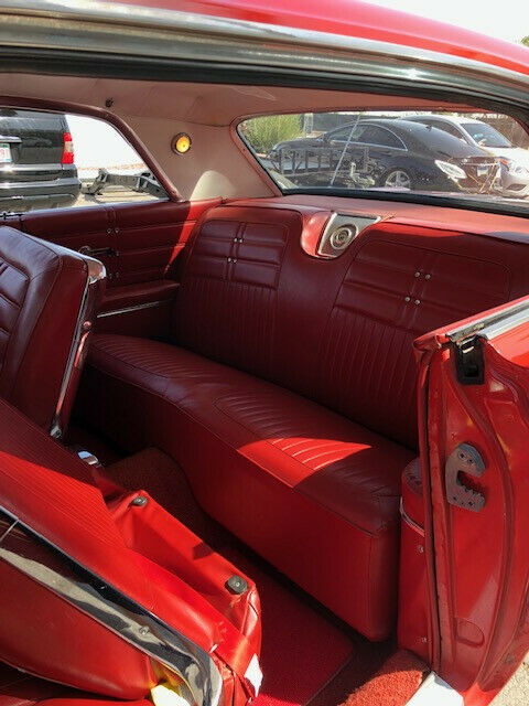 1963 Red Chevrolet Impala Coupe