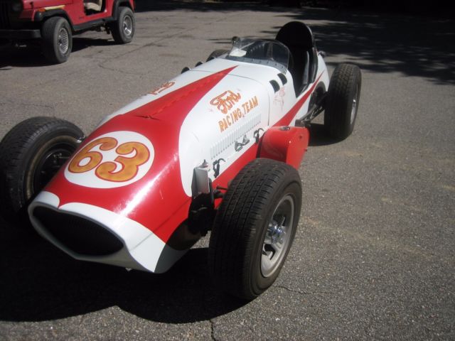 1963 White FORD INDY RACER