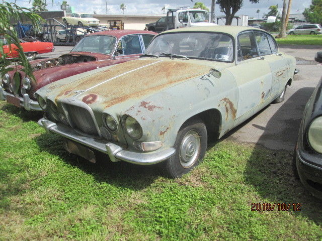 1963 grey Jaguar Mark X