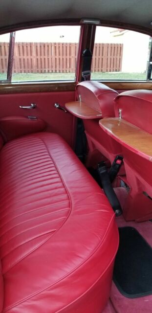 1963 Blue Jaguar Mark 2 Sedan