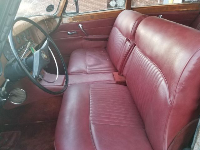 1963 Black Jaguar Mark X Sedan