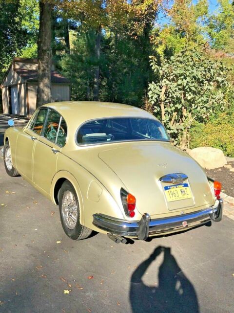 1963 Gold Jaguar Mk 2 3.8 Sedan