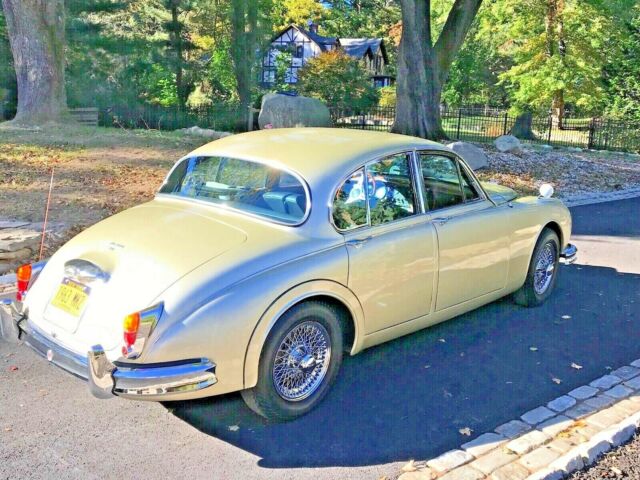 1963 Gold Jaguar Mk 2 3.8 Sedan