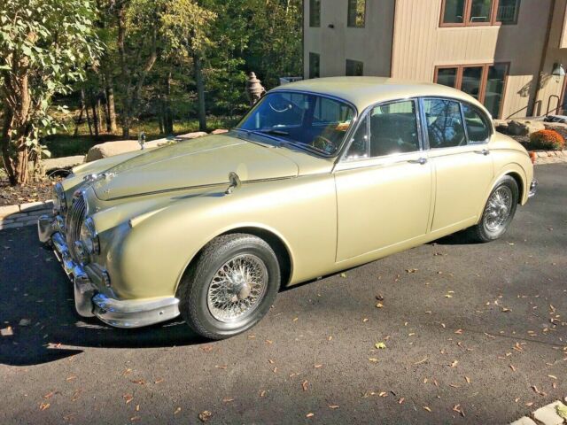 1963 Gold Jaguar Mk 2 3.8 Sedan