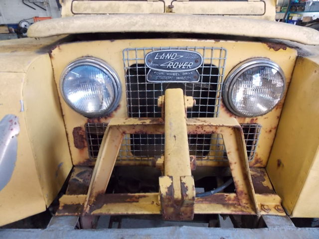 1963 Yellow Land Rover Land Rover 2 door, Series 2 2 door