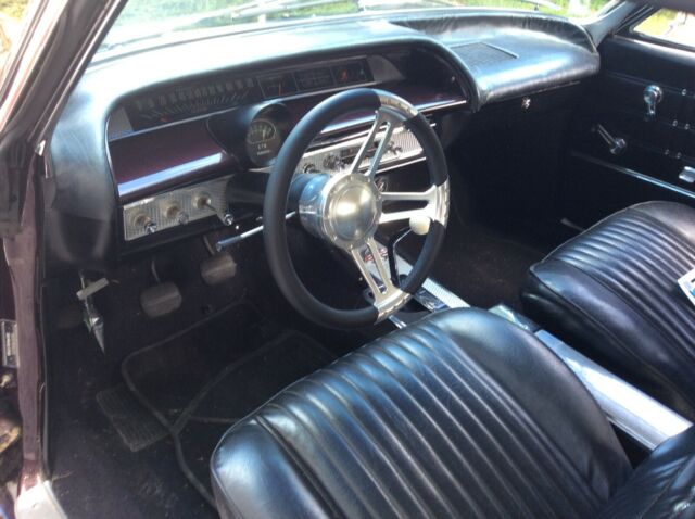 1963 Black cherry Chevrolet Impala Coupe