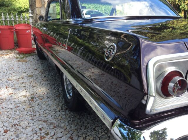 1963 Black cherry Chevrolet Impala Coupe