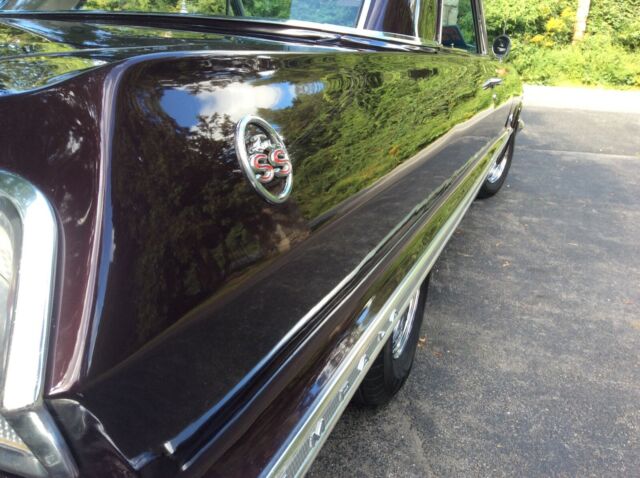 1963 Black cherry Chevrolet Impala Coupe