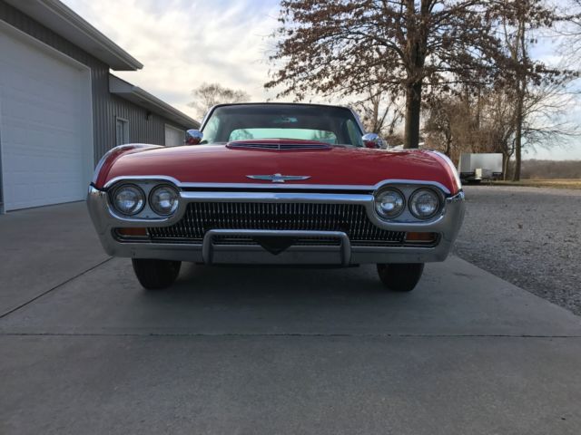 1963 red Ford Thunderbird Coupe