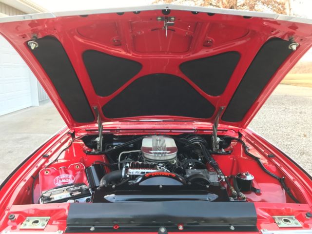 1963 red Ford Thunderbird Coupe