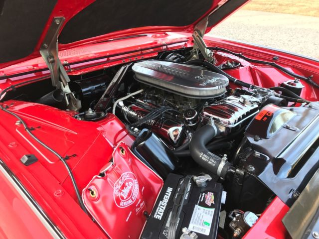 1963 red Ford Thunderbird Coupe