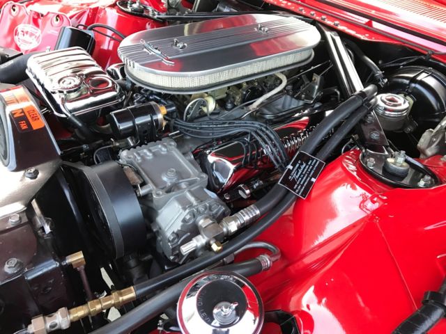 1963 red Ford Thunderbird Coupe