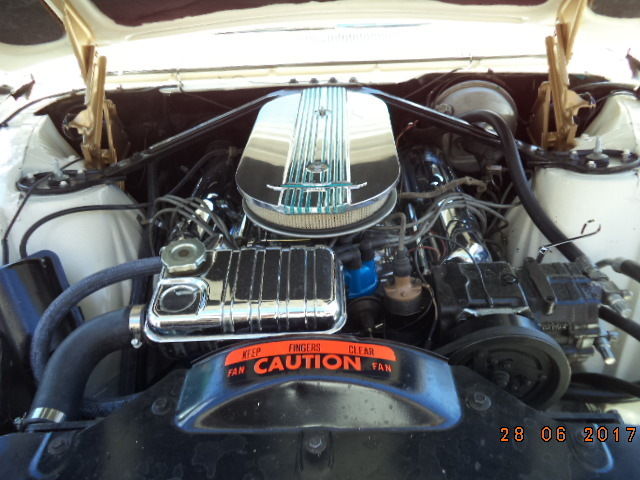 1963 White Ford Thunderbird Coupe