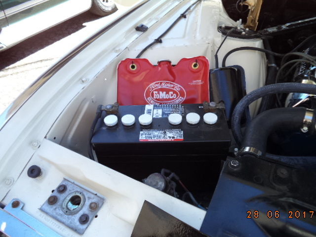 1963 White Ford Thunderbird Coupe