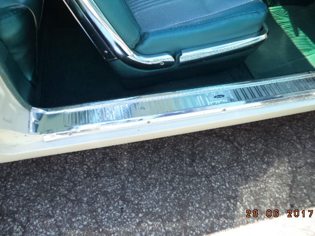 1963 White Ford Thunderbird Coupe