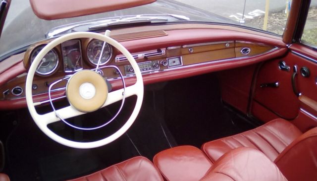 1963 Brown Mercedes-Benz 200-Series Convertible
