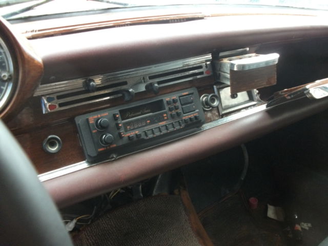 1963 Blue Mercedes-Benz 200-Series Coupe