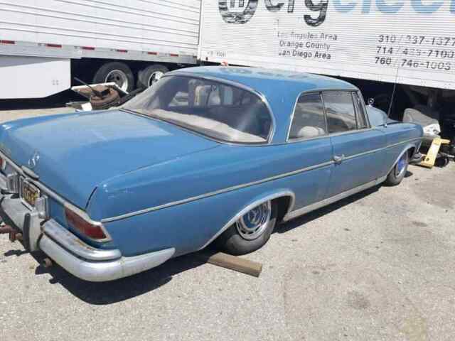 1963 Blue Mercedes-Benz 300-Series Coupe