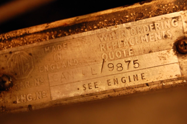 1963 Blue MG Midget Convertible