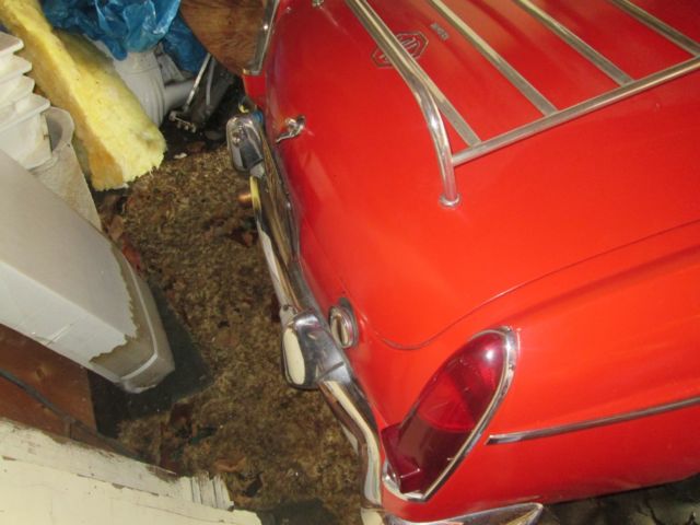 1963 Red MG MGB Convertible