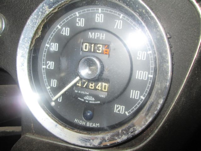 1963 Red MG MGB Convertible