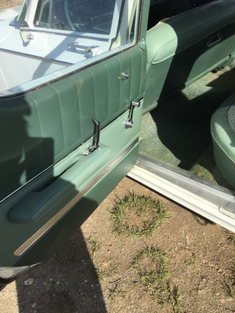 1963 White Chrysler Newport Four door