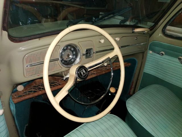 1963 Green Volkswagen Beetle - Classic Sedan