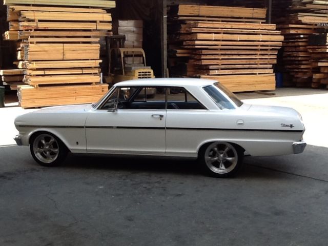 1963 White Chevrolet Nova Coupe