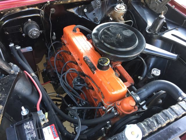 1963 Red Chevrolet Nova Convertible