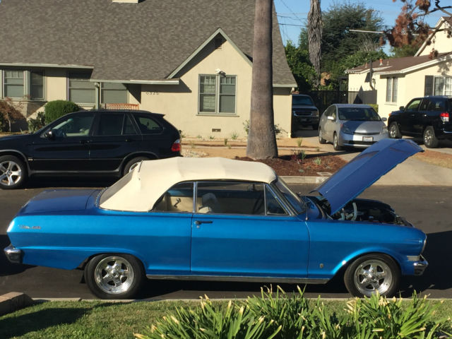 1963 Red Chevrolet Nova Convertible