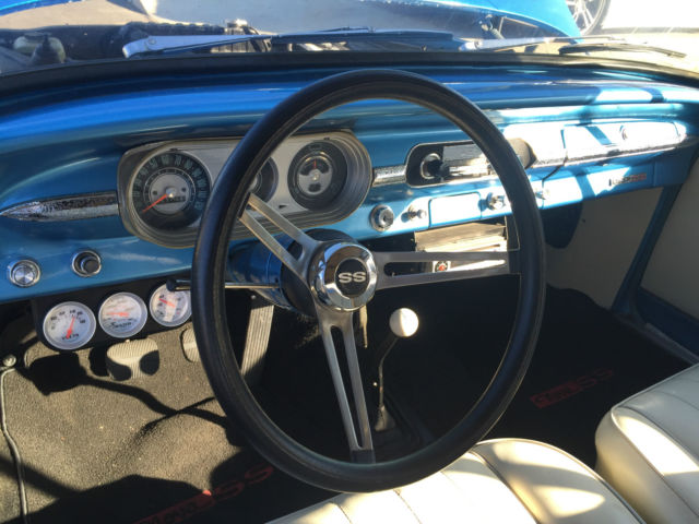 1963 Red Chevrolet Nova Convertible