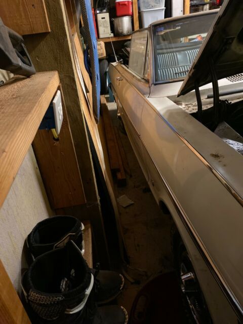 1963 White Chevrolet Nova Convertible