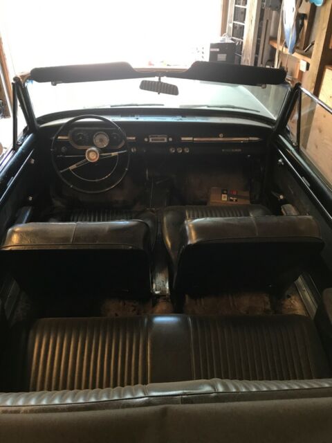 1963 White Chevrolet Nova Convertible