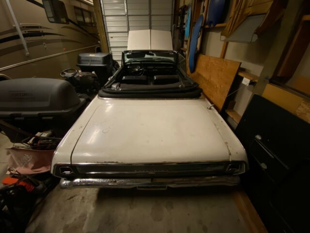 1963 White Chevrolet Nova Convertible