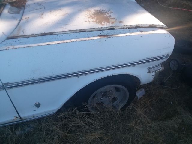 1963 white Chevrolet Nova Station Wagon