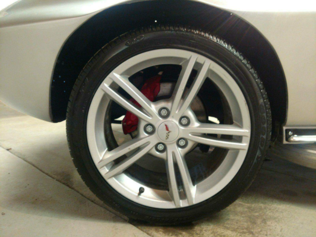 1963 Silver Chevrolet Corvette Convertible