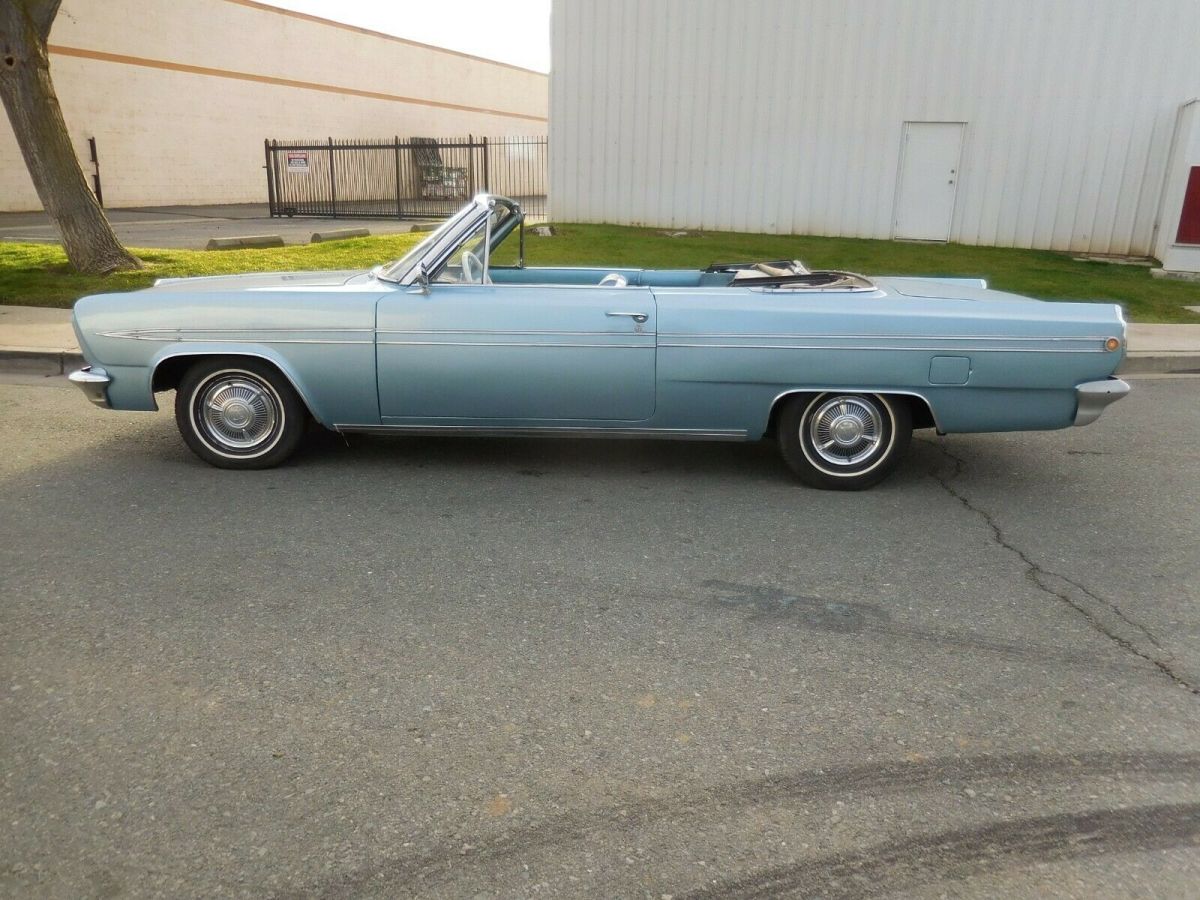 1963 Blue Oldsmobile Cutlass Convertible