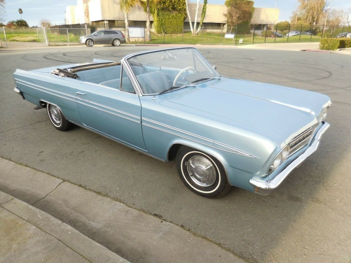 1963 Blue Oldsmobile Cutlass Convertible
