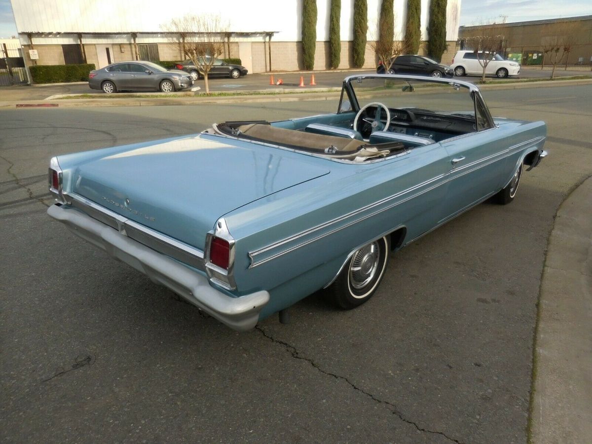 1963 Blue Oldsmobile Cutlass Convertible