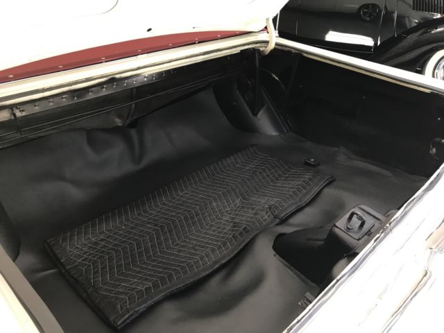 1963 White Plymouth Fury Convertible