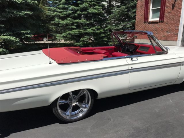 1963 White Plymouth Fury Convertible