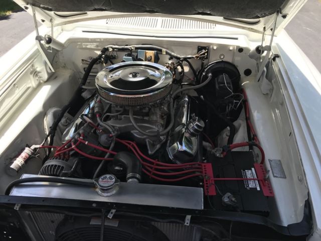 1963 White Plymouth Fury Convertible